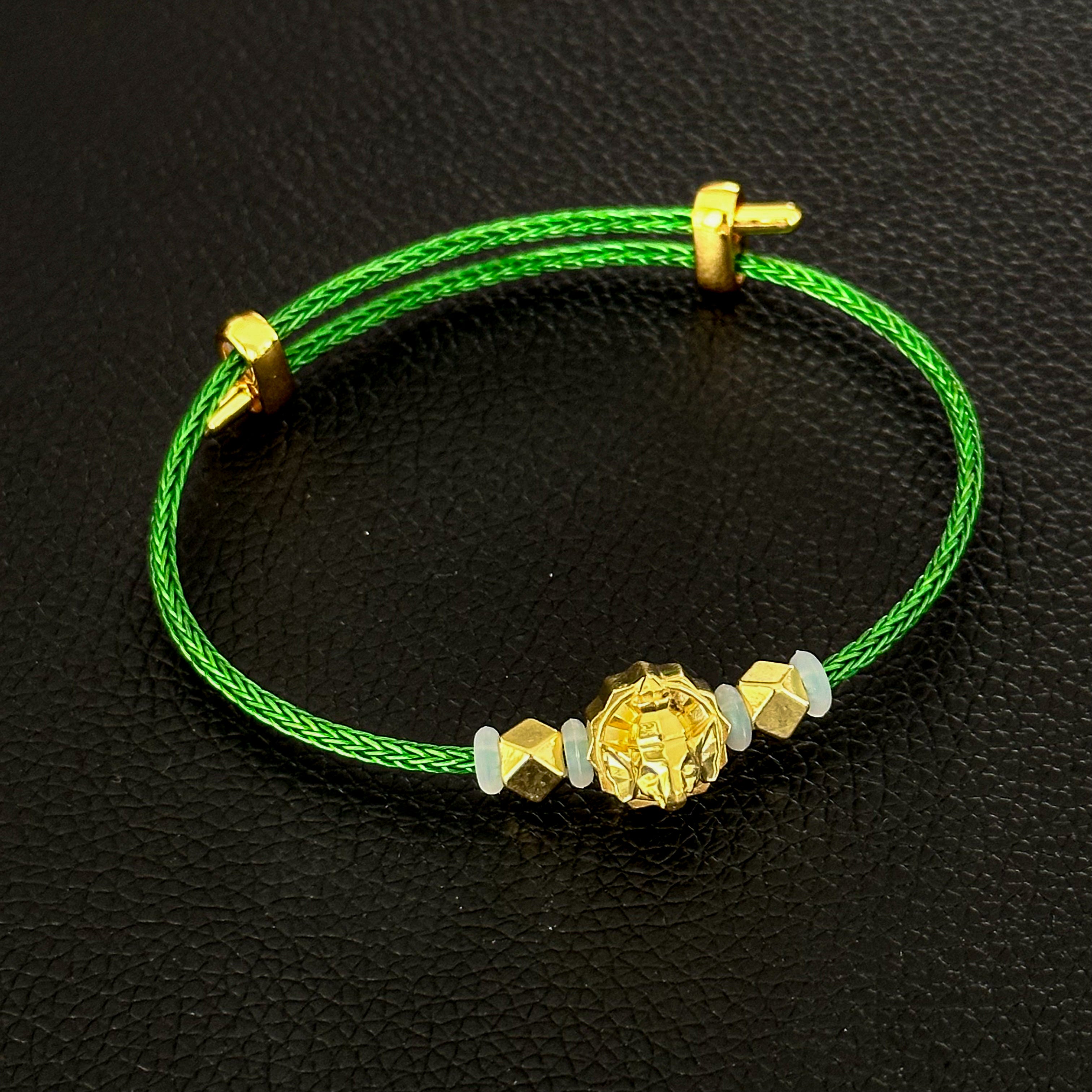 POLY HOLY สร้อยข้อมือพระพิฆเนศ รุ่นพระเศียร ผ่านพิธีเบิกเนตรปลุกเสกแล้วพร้อมบูชา